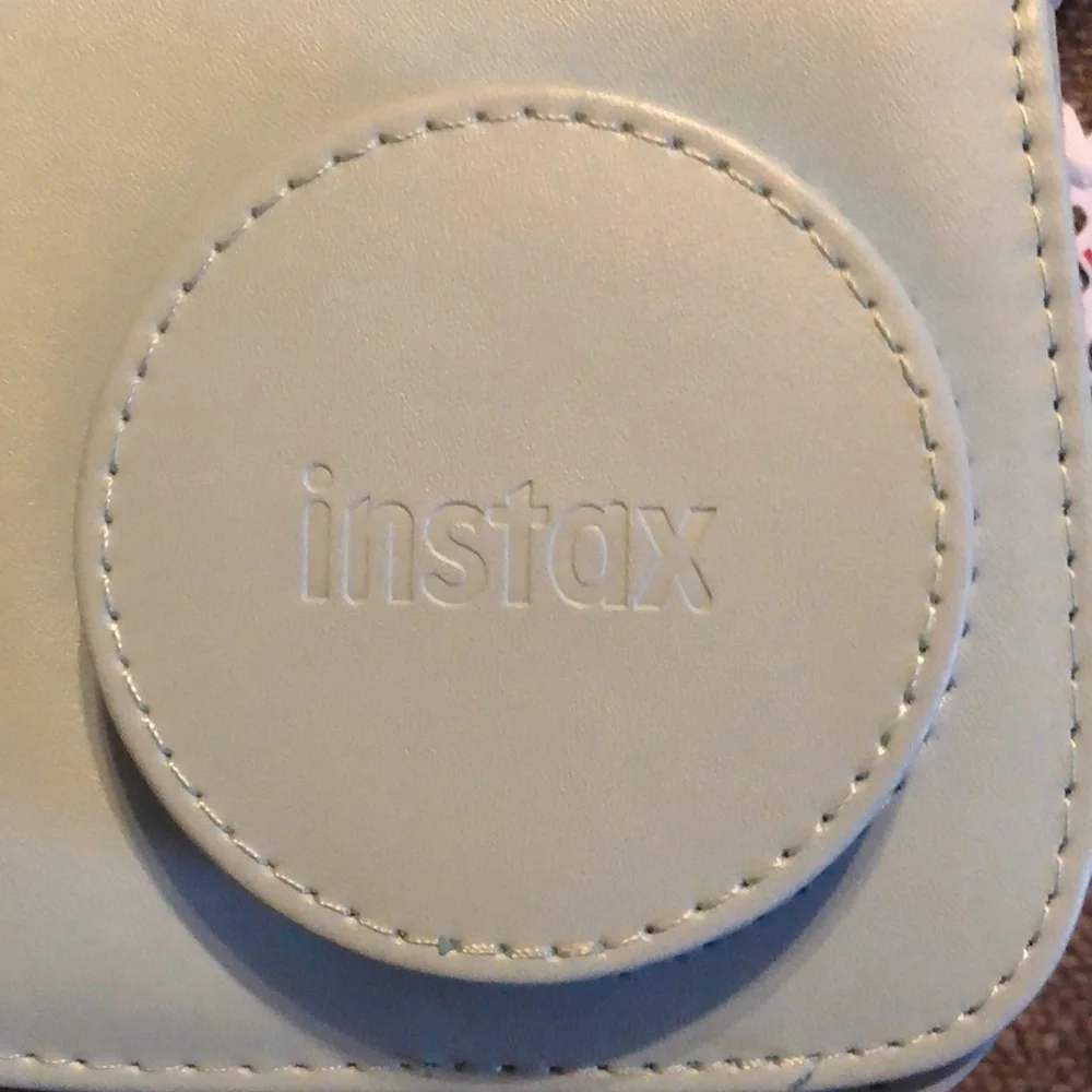 Fujifilm Light Blue Instax Mini Camera Case Crossbody